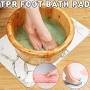 Suction Cup Shower Mat Lazy TPR Bath Massage Pad Cleaning Tool Foot Massager Mat