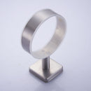 Toothbrush Holder Drinking Glass Tumbler Toothpaste Stainless Steel Wall Mounted Holder