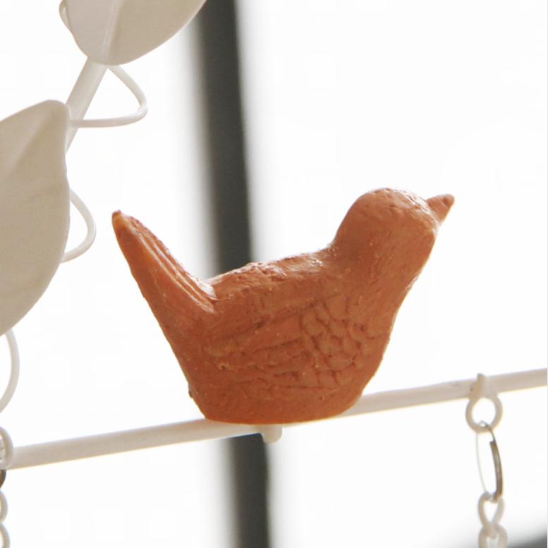 Honana DX-203 Creative Bird Handmade Metal Bells Campanula Home Decor Ornaments Iron Pendant