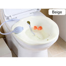 2.5L Portable Bidet Sitz Bath Tub Washing Nursing Basin Kit With Sprayer On Toilet