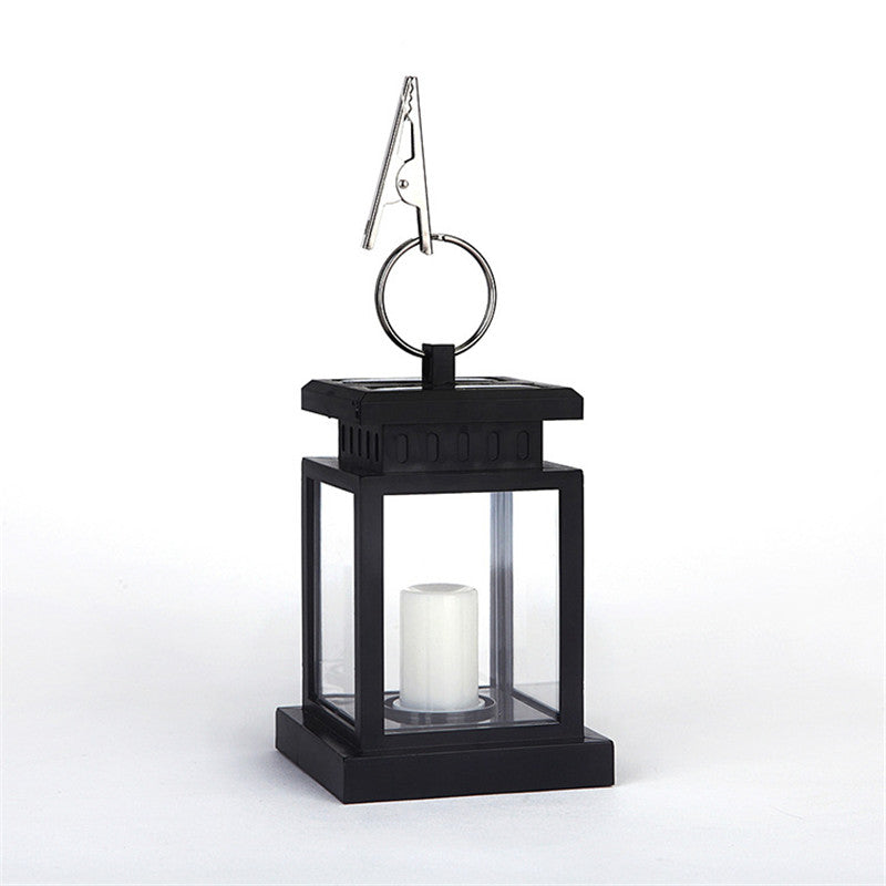 Solar Power Clip Lamp Hanging Led Umbrella Light Lawn Path Landscape Garden