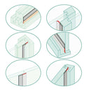 5M Kitchen Repair Tape Bathroom Bath Wall Adhesive Sealing Sticker Waterproof