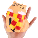 Squishy Glasses Orange Cat 11.5CM Slow Rising Rebound Toys With Packaging Gift Decor