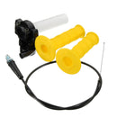 Pair Throttle Grip Quick Action For 110cc 125cc ATV Pit Dirt Bike