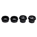 DANIU Portable Head Wearing Magnifying Glass 10X 15X 20X 25X LED Double Eye Repair Magnifier Loupe