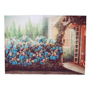 5x7FT Cabin Flower Fence Photography Backdrop Background Studio Prop
