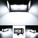 LED Single Three-sided Illumination 6Inches 6500-7000k Ip68 9-32V White Light Off-road ATV Work Headlights