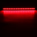 45CM RGB SMD5050 Rigid LED Strip Light Air Bubble Aquarium Fish Tank Lamp + Remote Control AC220V