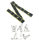 KALOAD 93cm Professional Latin Training Fitness Elastic Bands Pilates Yoga Stretch Resistance Bands