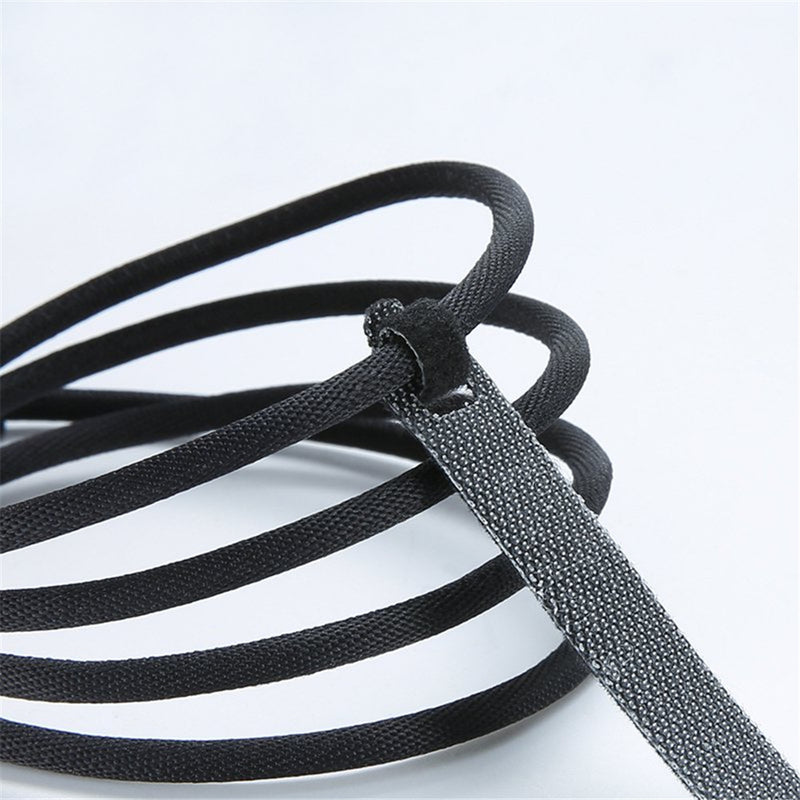 Floveme 20 PCS 14cm Long Strong Adhesive Cable Management Winder Wire Organizer Earphone Clip