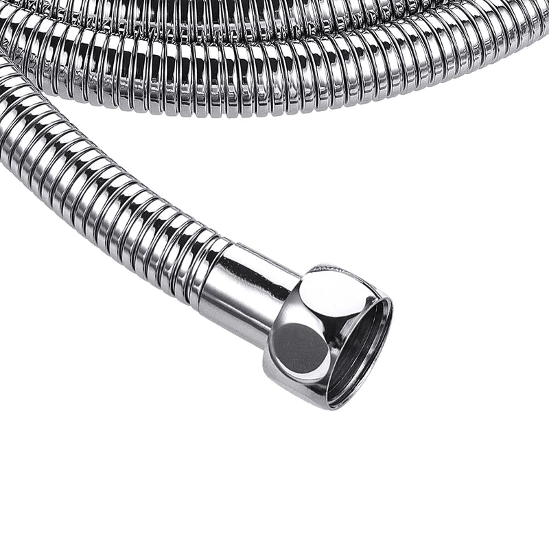 1.5m Flexible Handheld Shower Head Hose Dense Structure Stainless Steel 360 Rotatable Connector