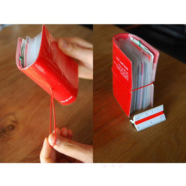 Honana HN-PB3 12 Colors Credit Card Holder 32 Card Slots Card Wallet