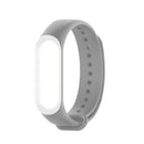 Double Color Watch Band Silicone Strap Replacement for Xiaomi Miband 3