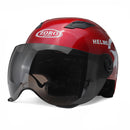 Motorcycle Helmet Half Open Face Scooter Protection Head Gear