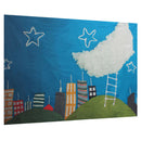 5x7ft Baby Children Photography Background Backdrop Shooting Studio Photo Props Stars Moon House