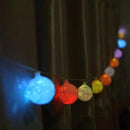 KCASA CSL-7 Gardening 5M 20LED String Light Snow Ball Shape Holiday Garden Party Wedding Decoration