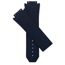 30mm Black Rubber Watch Band Strap For Watch Spring Bar Tool Man Gift