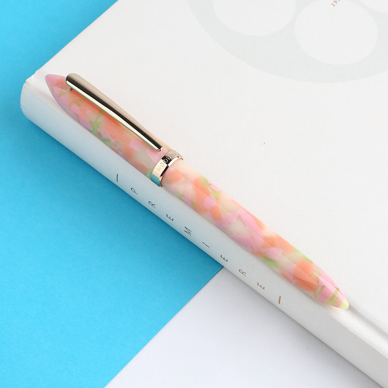 Moonman S1 Acrylic Resin Fountain Pen 0.38 / 0.5mm Nib Writing Signing Ink Pens Office School Stationery Supplies Gift for Friends Families