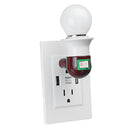US Standard Dual USB Wall Socket Double 2.1A/3.6A Universal Plug Socket Port Power Adapter Outlet Tamper Resistant Duplex Receptacle
