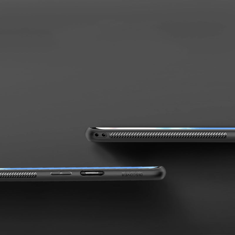 For OnePlus 7T Pro Case NILLKIN Lattice Pattern Double-Layer Carbon Fiber Ultra-thin Anti-Scratch Non-Slip Protective Case