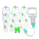 12-Cups Chinese Vacuum Cupping Acupuncture Massage Therapy Magnetic Suction Set