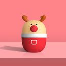 IPRee 5000mAh Mobile Power Bank Mini Charging Christmas Cute Pet Hand Warmer USB Electric Heater