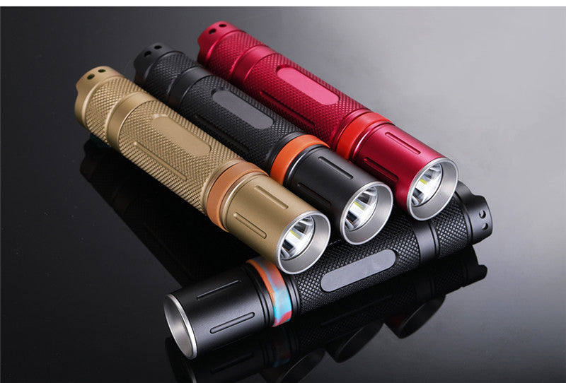 Mini 18650 Flashlight 10W 960LM 500M 2(U2) LED Linterna Tactical Flashlight