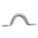 1x 6mm Stainless Steel Bimini Top Pad Wire Eye Strap Loop Boat Plate Staple Ring Door Knobs