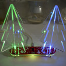 Geekcreit DIY Full Color Changing LED Acrylic 3D Christmas Tree Electronic Learning Kit
