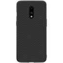 NILLKIN Synthetic Fiber Plaid Shockproof Protective Case for OnePlus 7