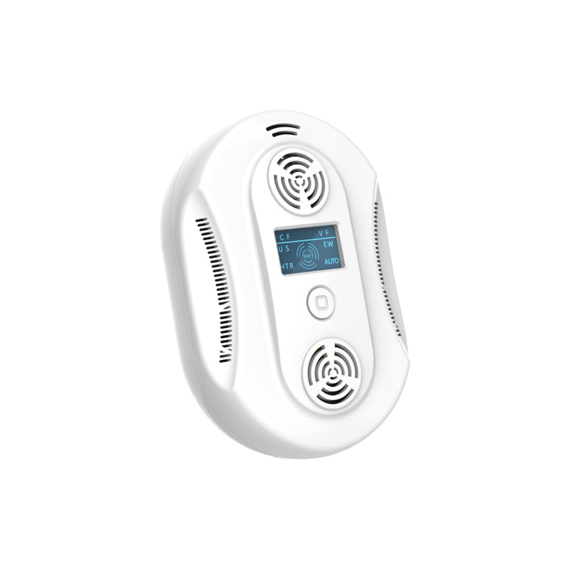 Minleaf HJS-602 Ultrasonic Electronic Pest Repeller Humane Poison-Free with Flash Light Animal Repeller Pest Control for Insect Rodent Mouse Rat