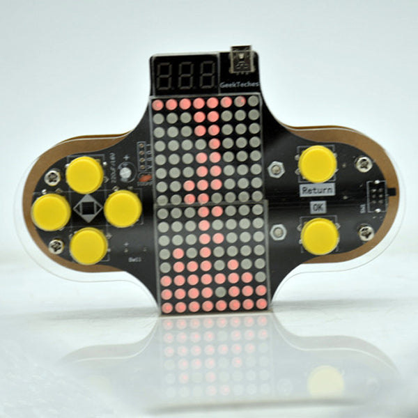 Electronic DIY Game Console Kit Game Soldering Practice Kit