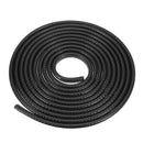 MATCC 4m Car Door Edge Protector Guards U Shape Anti-collosion Rubber Trim Seal Strip Black