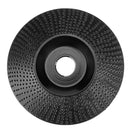 Drillpro 100mm Tungsten Carbide Wood Shaping Disc Carving Disc 16mm Bore Sanding Grinder Wheel for 100 115 Angle Grinder