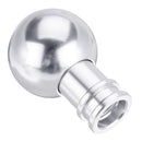 Universal 5 Speed Car Aluminum Alloy Gear Shift Knob Round Ball Shape