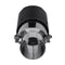63mm Adjustable Angle Car Exhaust Muffler Pipe Tip Cover 100% Carbon Fiber Matte Black