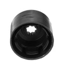 Black Wheel Nut Bolt Tire Screw Cover Cap For VW Passat Golf Polo Tiguan Jetta