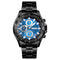 SKMEI 1393 Stainless Steel Business Style Waterproof Date Display Men Wrist Watch Quartz Watches