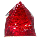 Orgone Pyramid Energy Generator Tower Healing Crystal Red Gemstone Home Decorations