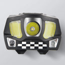 Xmund HL9 800LM COB+XPG Induction Sensor Headlamp 3 Modes USB Charging 45 Rotation Cycling Hunting Emergency Lantern