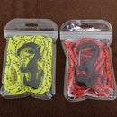 Xmund XD-TK3 Outdoor Hiking Climbing Durable 9-Shaped 25KG Bearing Carabiner with 2M Rope-Black/Red/Gold