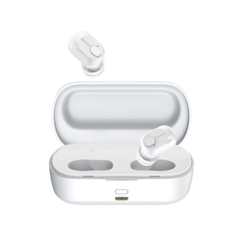 Baseus W01 TWS Wireless bluetooth 5.0 Earphone HiFi 6D Stereo DSP Noise Cancelling Bilateral Call Headphone with 2000mAh Charging Box