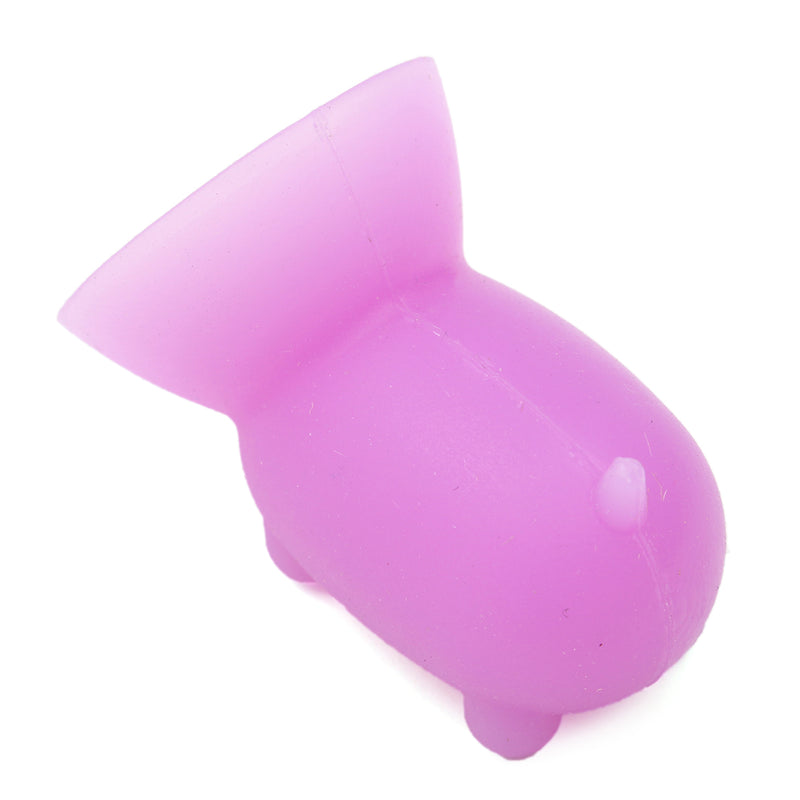 Mini Silicone Cute Pig Shape Sucker Phone Stand Mobile Phone Rubber Holder for Phone Tablet
