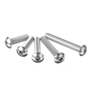 Suleve M5SH7 165Pcs M5 Hex Socket Button Head Screw 304 Stainless Steel Bolt Assortment Set