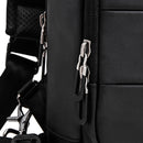 IPRee Men Anti-theft USB Crossbody Bag Waterproof Chest Bag Leisure Shoulder Laptop Bag