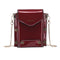 Women PU Leather Large Capacity Shoulder Bag Messager Bag for iPhone Xiaomi Mobile Phone