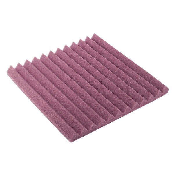 30x30x3cm Purple Acoustic Soundproof Foam Sound Absorbing Waved Sponge
