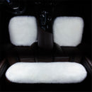 3pcs Car Imitation Wool Cushion without Backrest Winter Seat Cushion