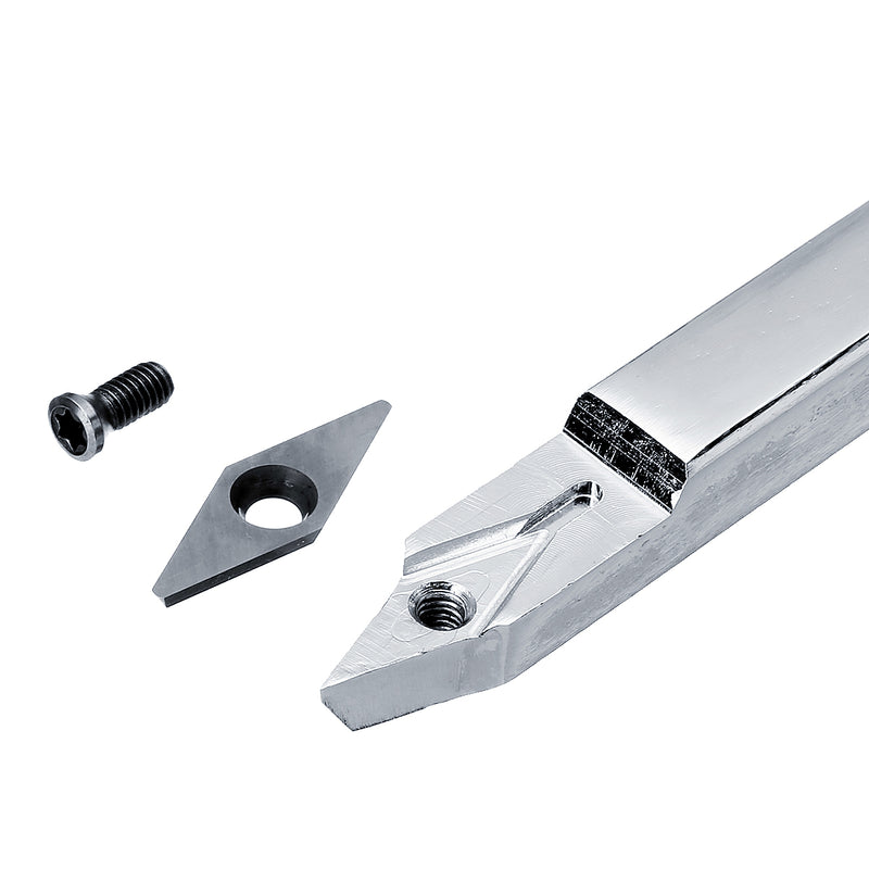 Wood Turning Tool Chisel Changeable Tungsten Carbide Tip Lathe Tool Insert Cutter Match Alloy Steel Woodworking Tool