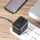 Benks 5.6A Universal Quad USB Type C Multi-function Fast Travel USB Charger US AU UK EU Adapter